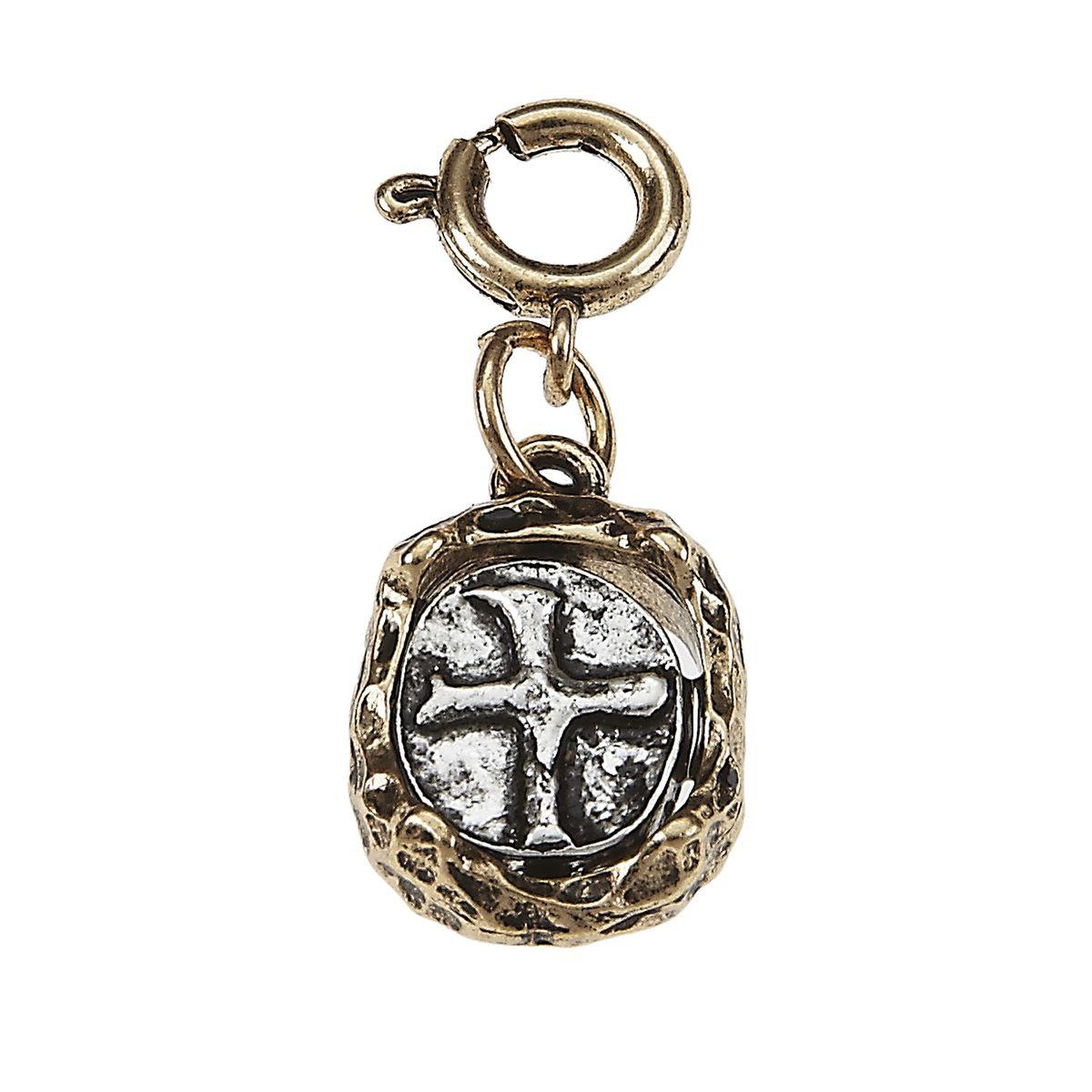 Cross Antique Gold/Silver Charm