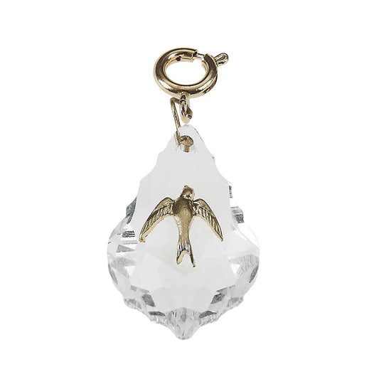 Bird On Chandelier Charm