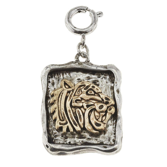 Square Tiger Charm