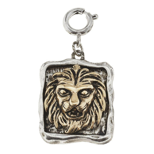 Square Lion Charm