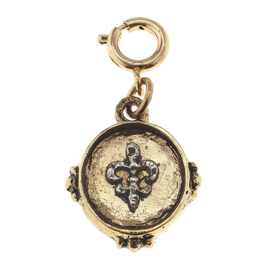 Epoxy Fleur De Lis Charm