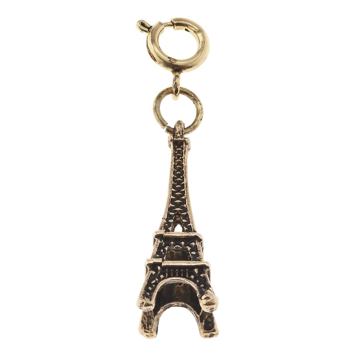 Antique Gold Eiffel Tower Charm
