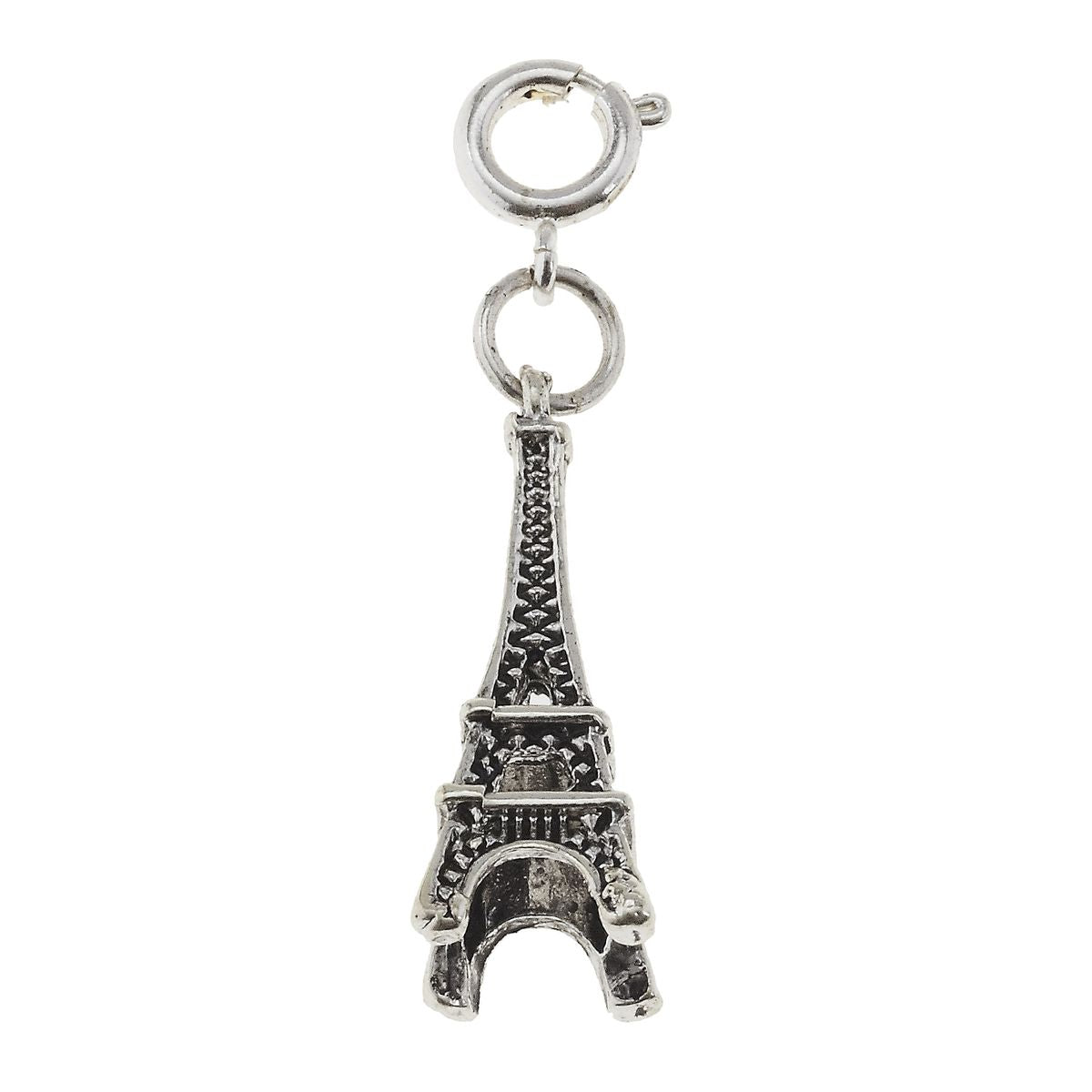 Antique Silver Eiffel Tower Charm
