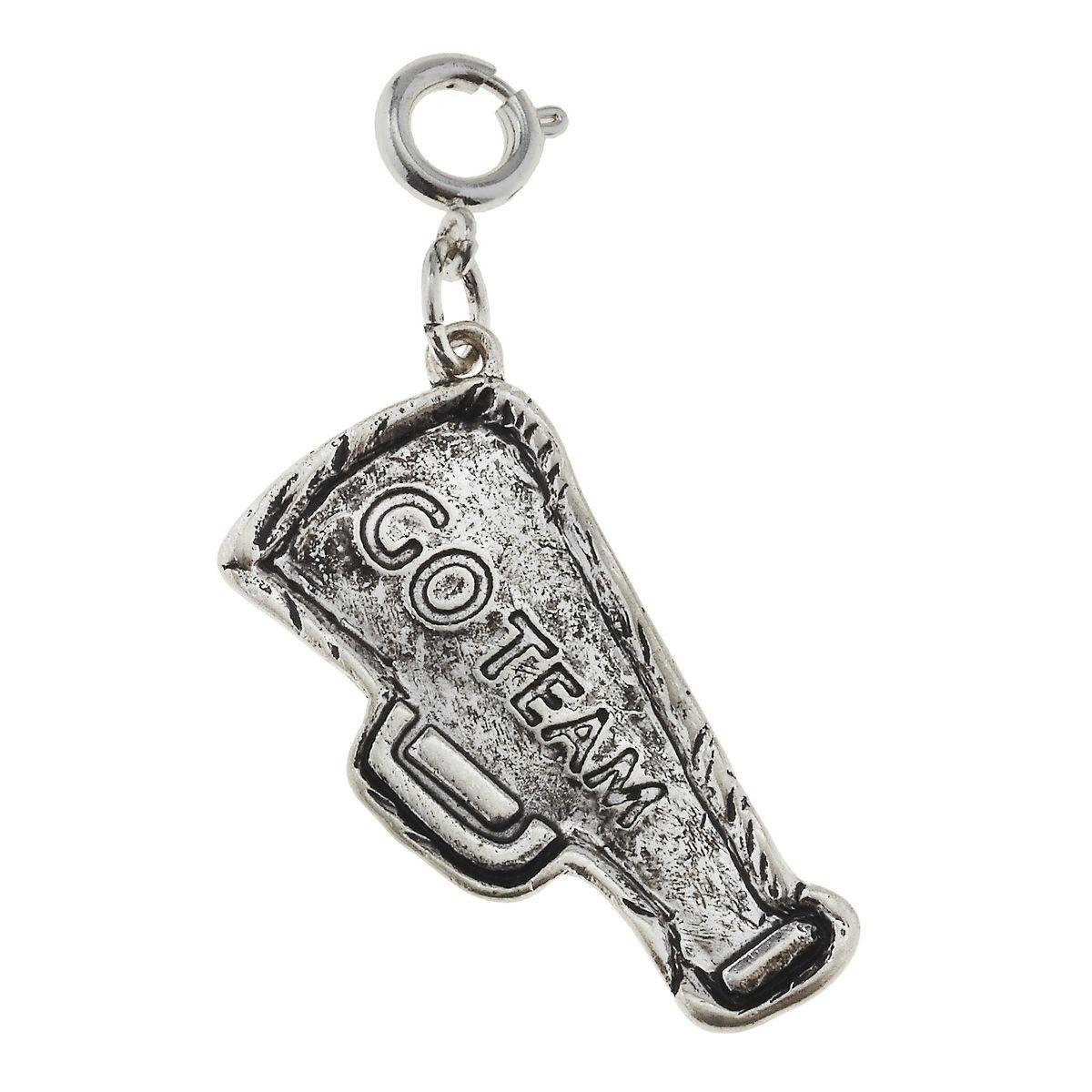 Antique Gold Megaphone Charm