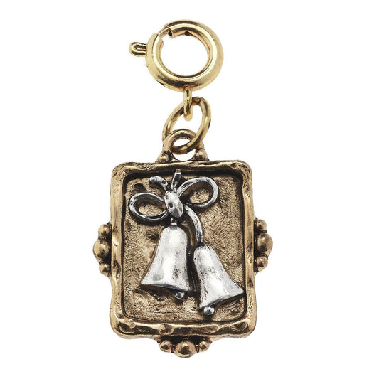 Square Bell Cabochon Charm