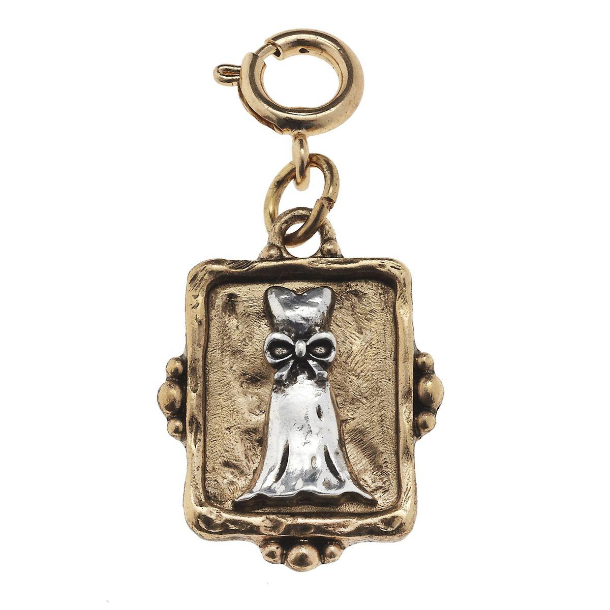 Square Dress Cabochon Charm