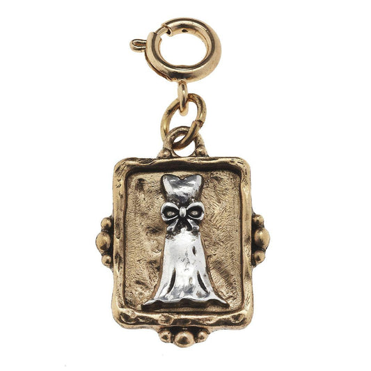 Square Dress Cabochon Charm