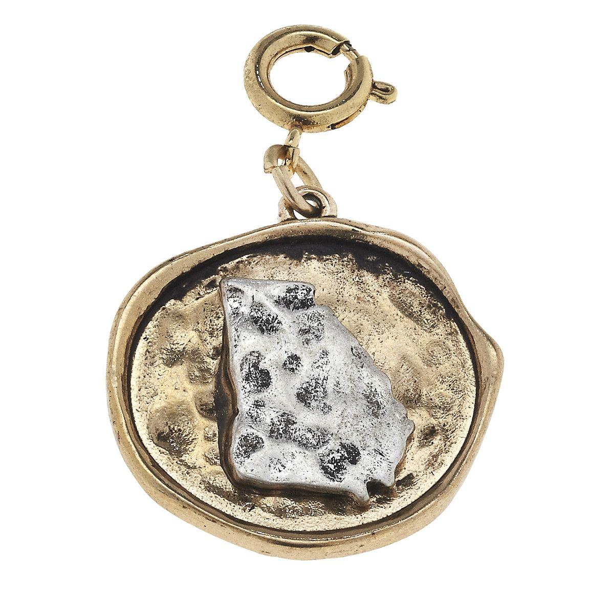 2-Tone State Charm - Georgia