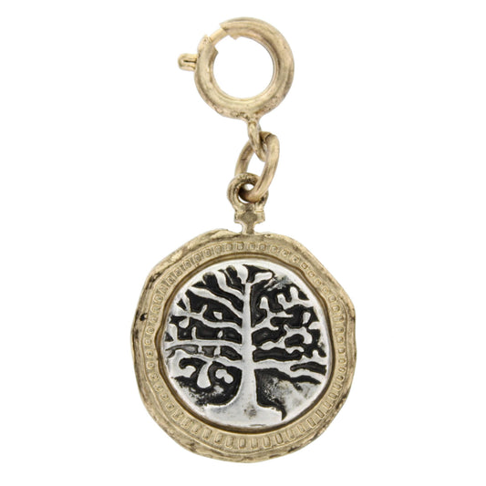 Strong Roots 2-Tone Tree Charm
