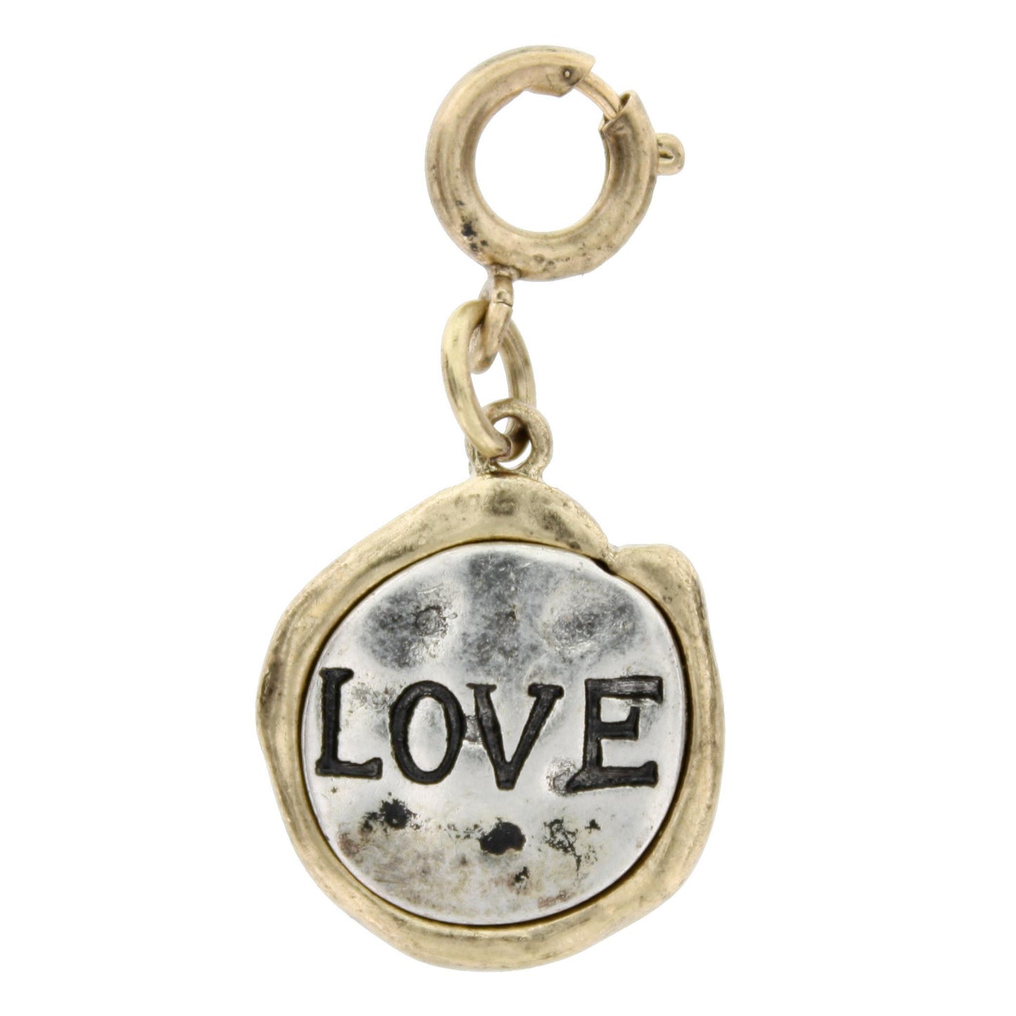 2-Tone "Love" Charm