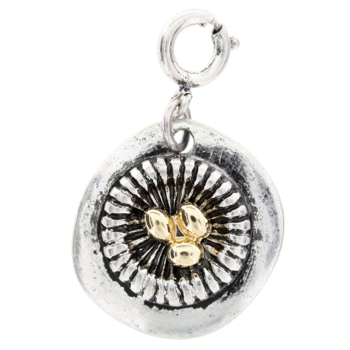 2-Tone Nest Egg Charm -3 Eggs