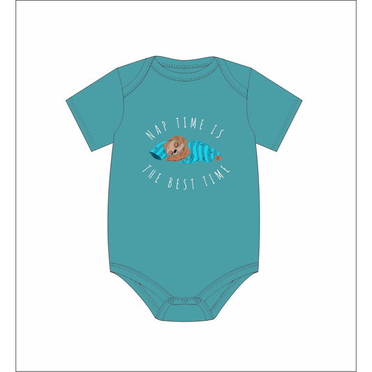 Kids Nap Time Is The Best Time Onsie 6MO