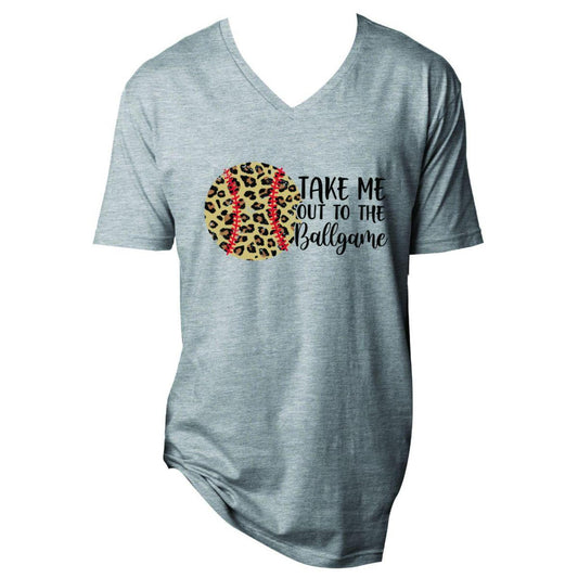 Take Me Out To the Ballgame, Leopard Ball T-Shirt S