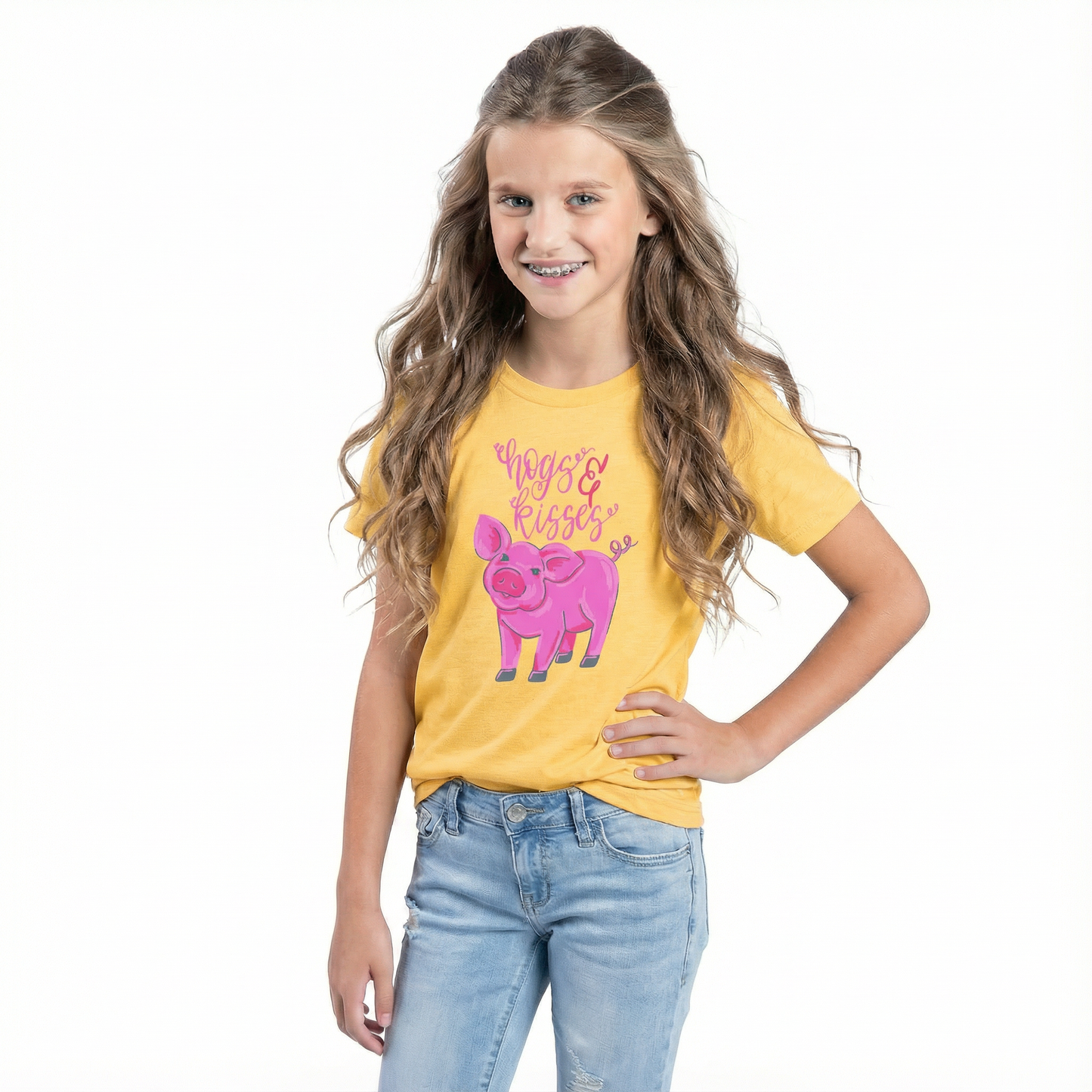 Kids Hogs & Kisses T-Shirt