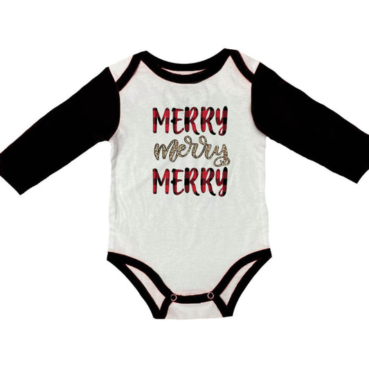 Kids Merry, Merry, Merry Baby Onesie 6MO