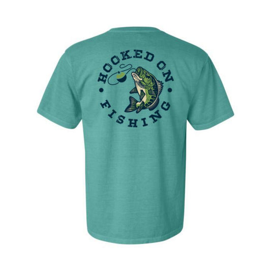 Kids Hooked On Fishing T-Shirt XL