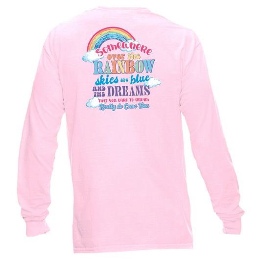 Kids Somewhere Over The Rainbow Long Sleeve T-Shirt XL
