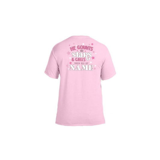 Kids He Counts The Stars & Calls Them All By Name Crew Neck T-Shirt XL