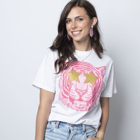 Starry Eyed Tiger T-Shirt XL