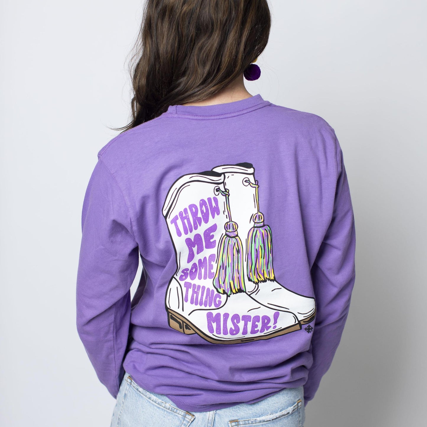 Throw Me Something Mister Long Sleeve T-Shirt M