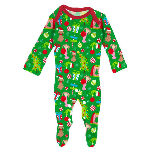 Kids Merry Whatever Jammie Onesie 6MO