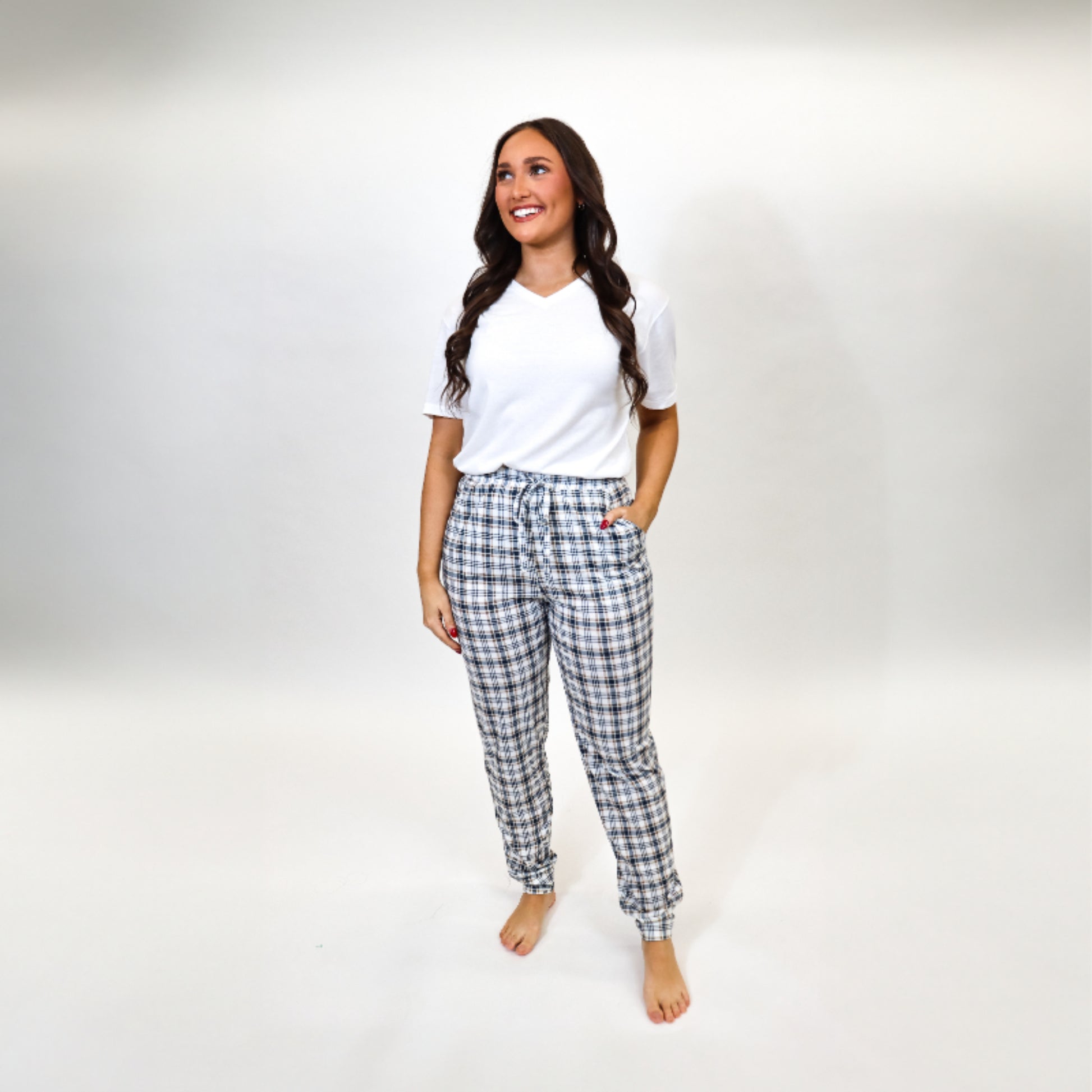 Silent Night Jammie Joggers L