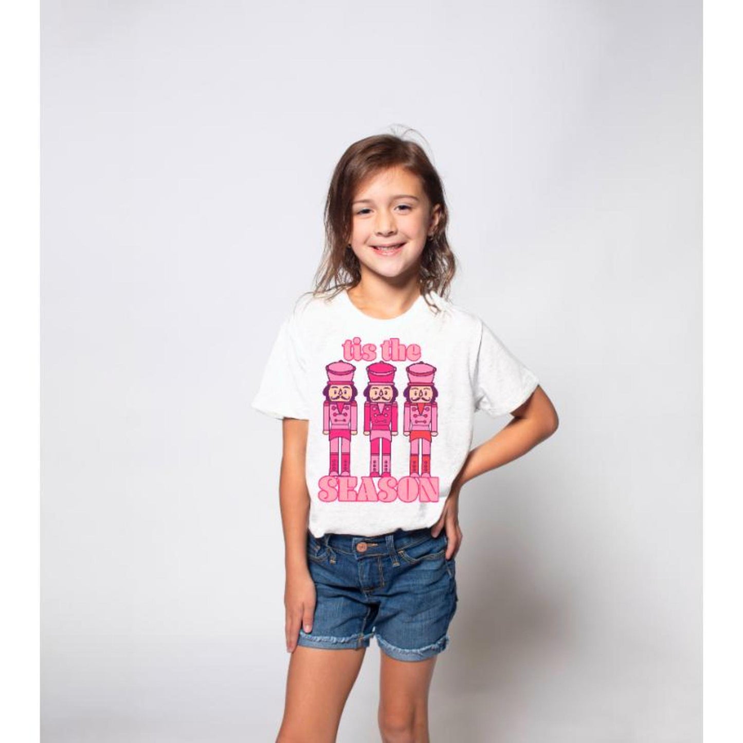 Kids Tis The Season Nutcracker T-Shirt XS