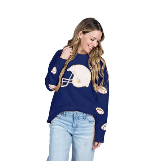 Team Pride Navy Sweatshirt L
