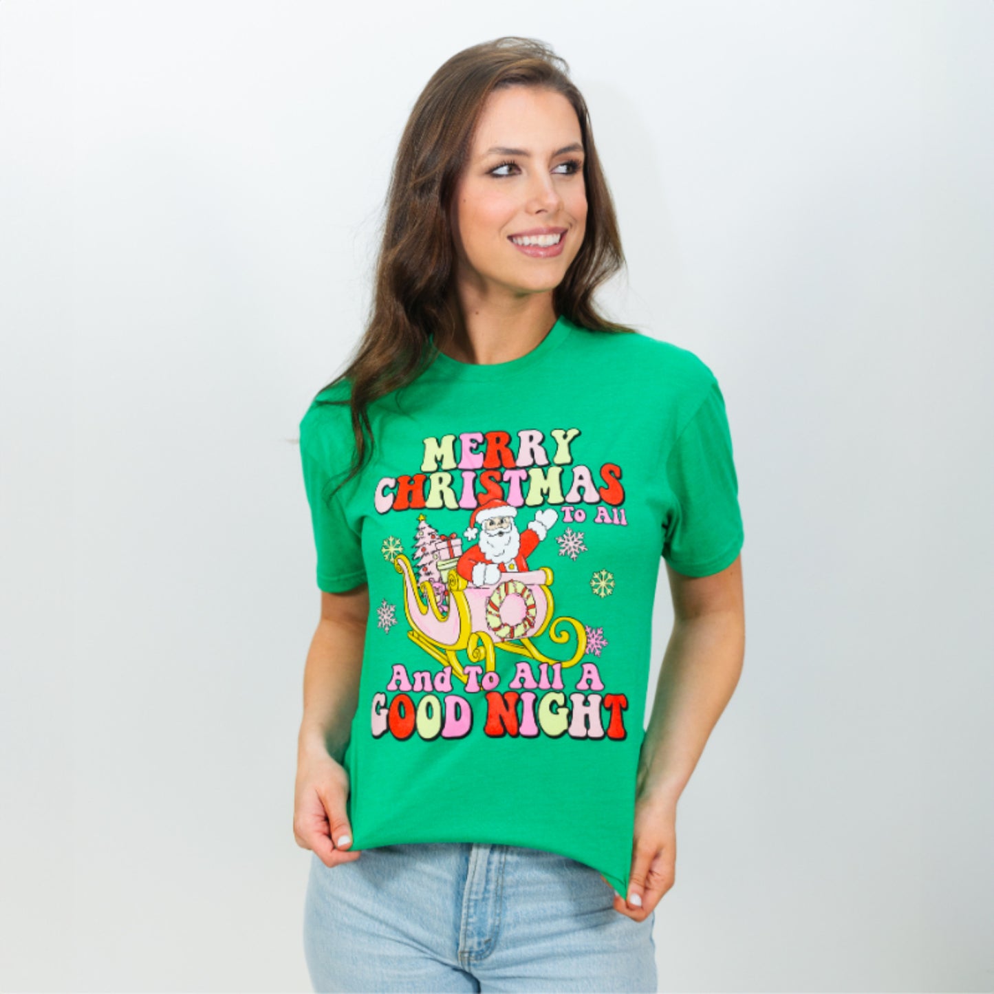 Merry Christmas to All Crew Neck T-Shirt M