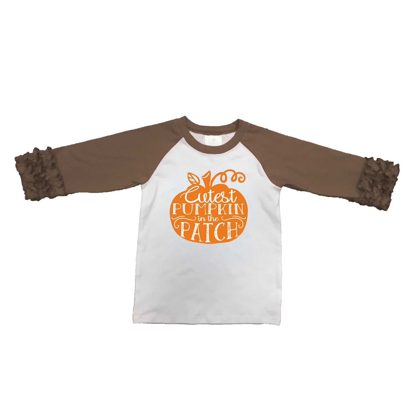Kids Cutest Pumpkin In The Patch 3/4 Sleeve T-Shirt M