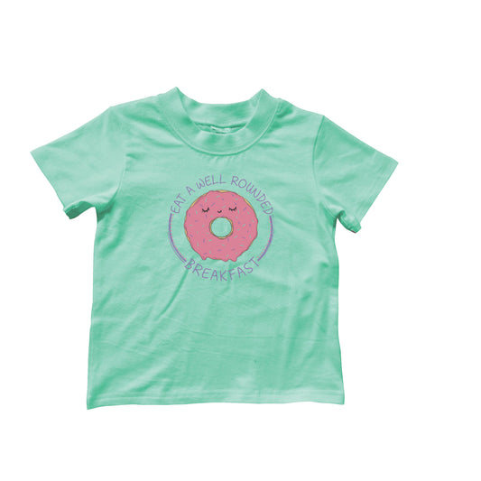 Kids Eat A Well Rounded Breakfast T-Shirt XS