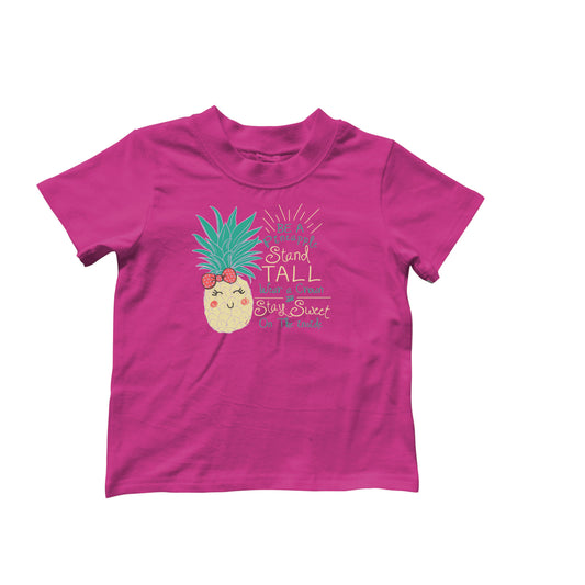 Kids Be A Pineapple Stand Tall? T-Shirt M