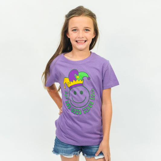 Kids Mardi Jester Crew Neck T-Shirt XL