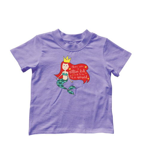 Kids I'm Really A Mermaid T-Shirt S