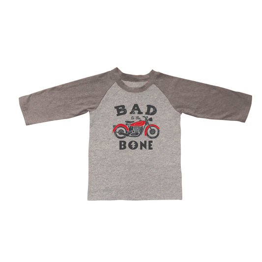 Kids Bad To The Bone 3/4 Sleeve T-Shirt XL