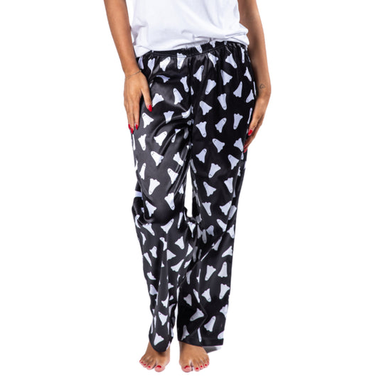 Boo! Satin Pajama Pants