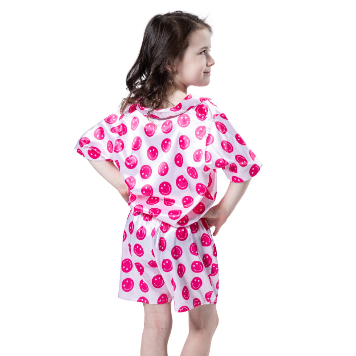 Kids Sweet Smiles Pajama Short Set