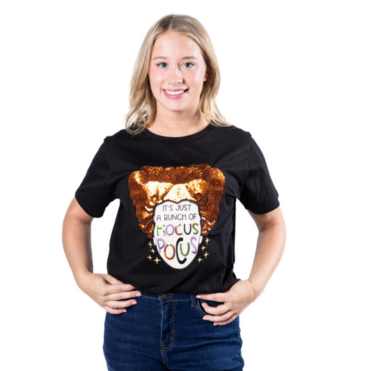Hocus Pocus Black Crew Neck T-Shirt