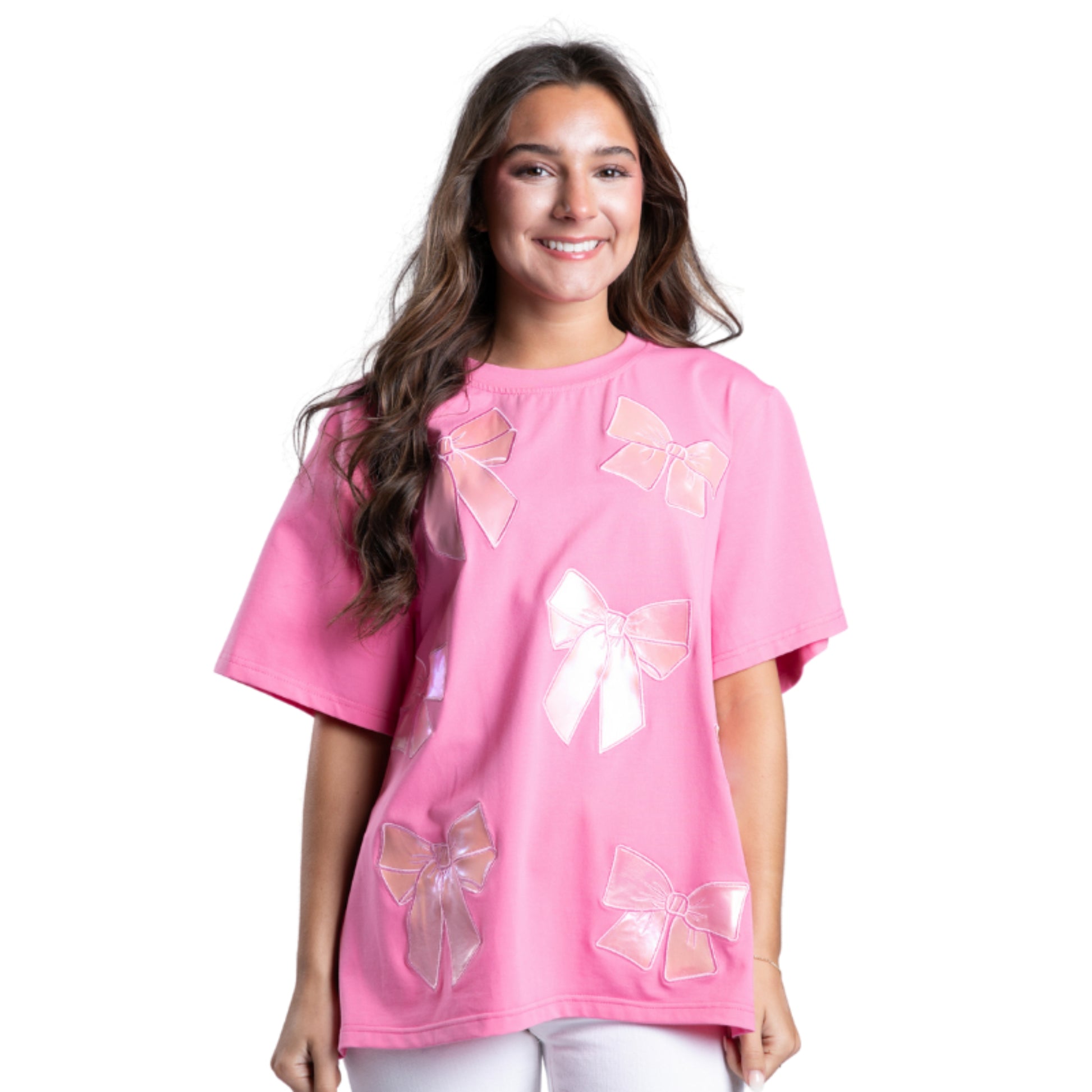 I'm Just a Girl Hot PInk Short Sleeve T-Shirt S