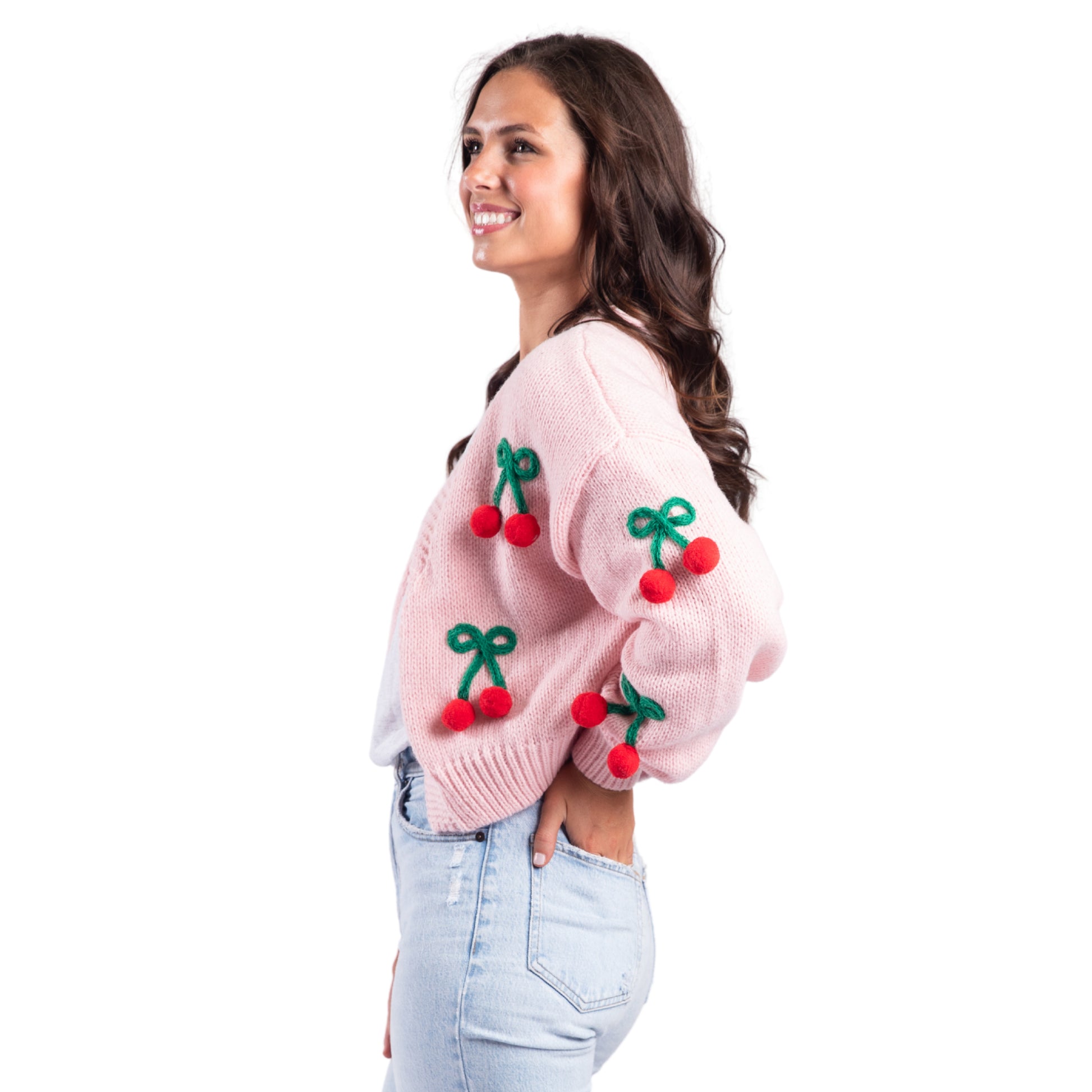 Sweet Cherry Pie Cardigan S
