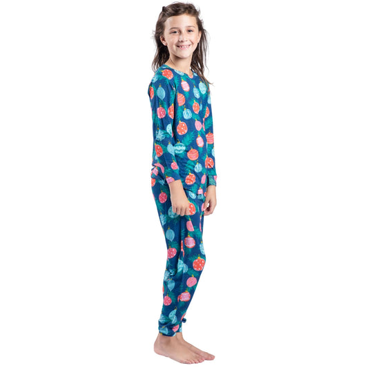 Kids Tis the season Bamboo Jogger Set S
