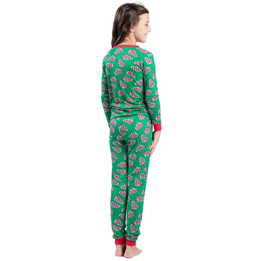 Kids Sweet Christmas Bamboo Jogger Set S