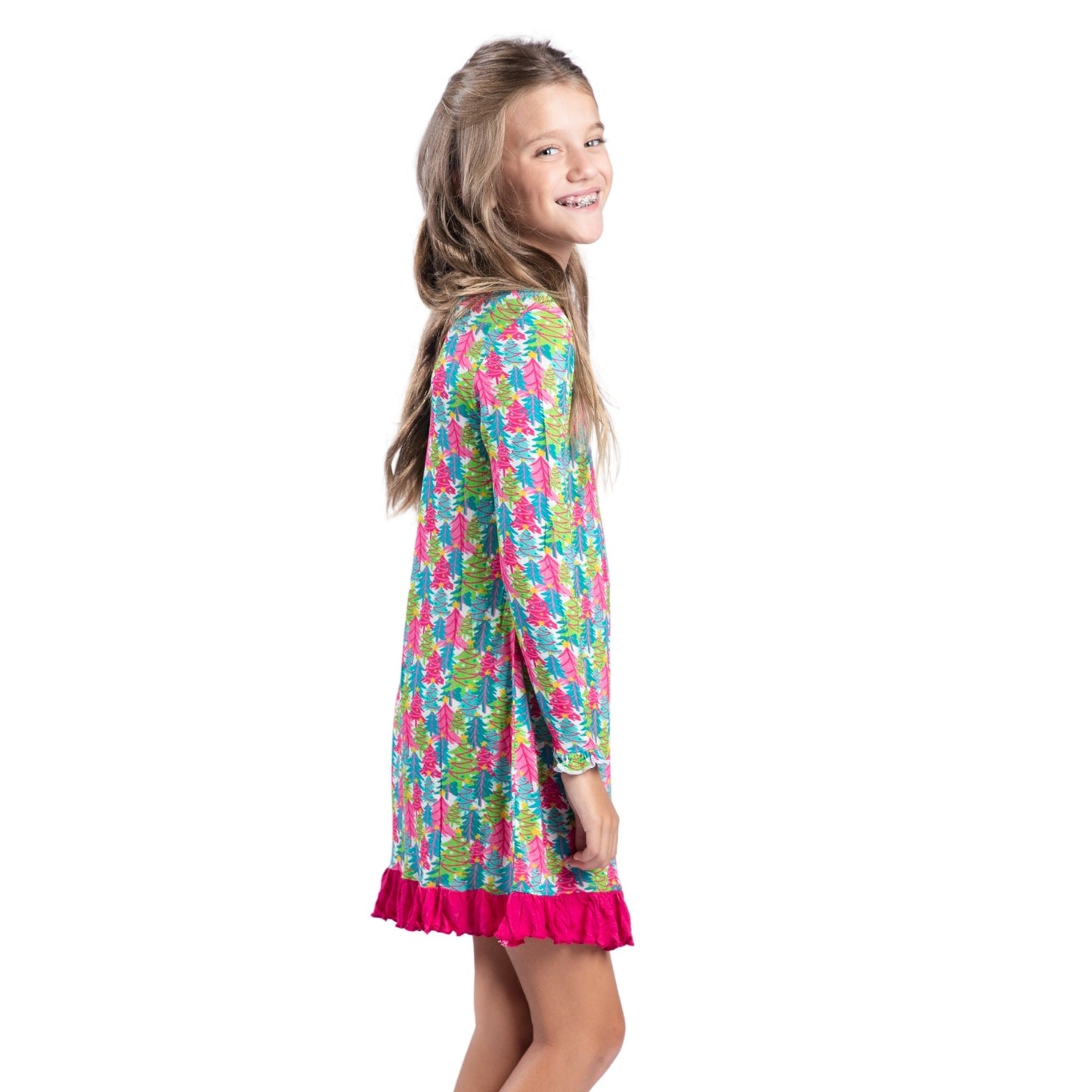 Kids Tree-mendous Cheer Bamboo Gown S