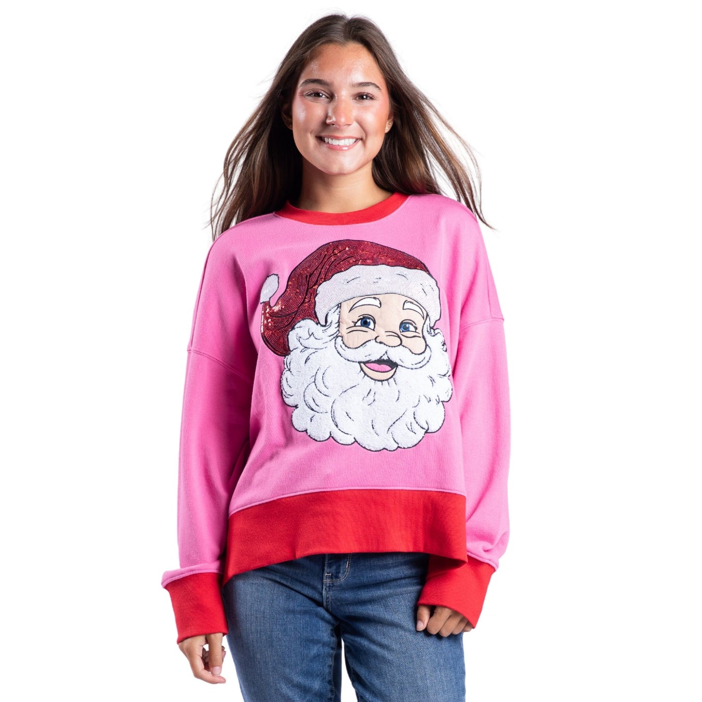 Christmas Legend Pink Crew Neck Sweatshirt S