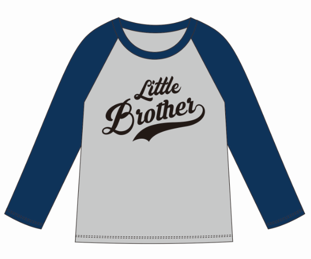 Kids Little Brother 3/4 Sleeve T-Shirt