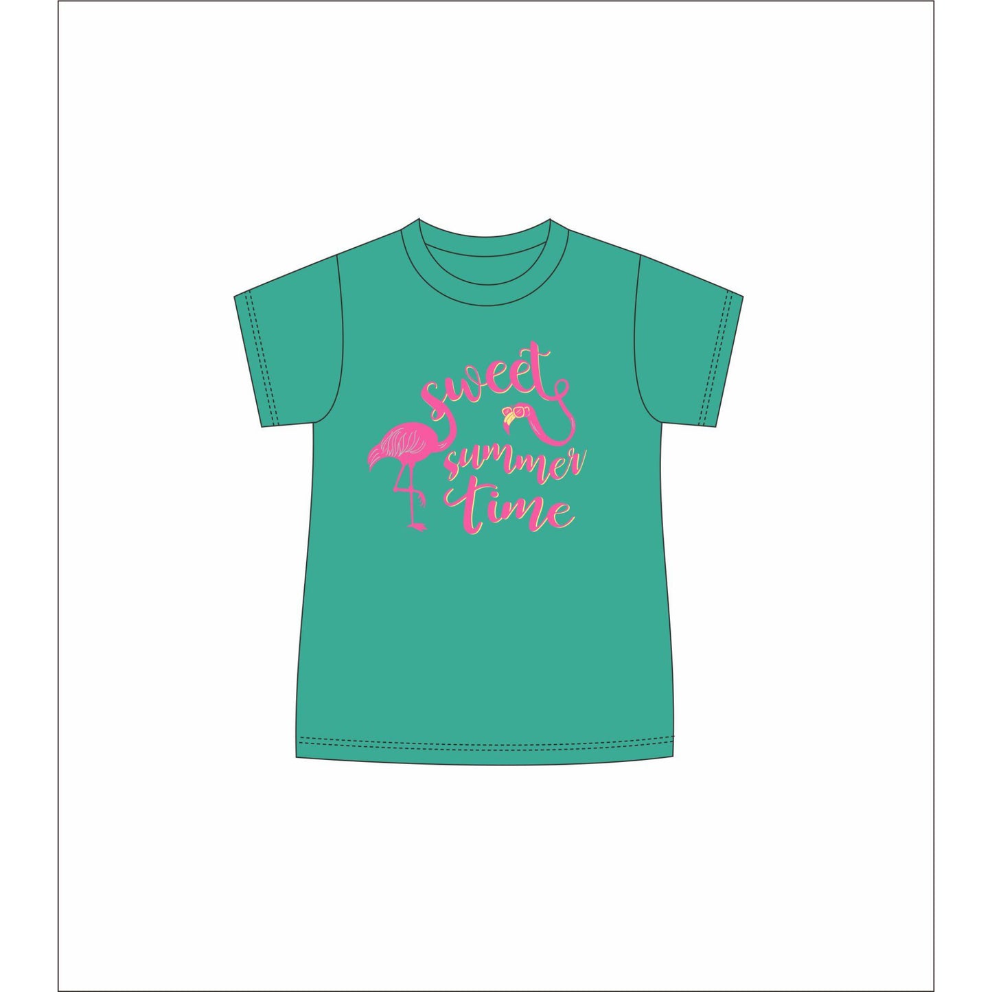 Kids Sweet Summer Time T-Shirt S