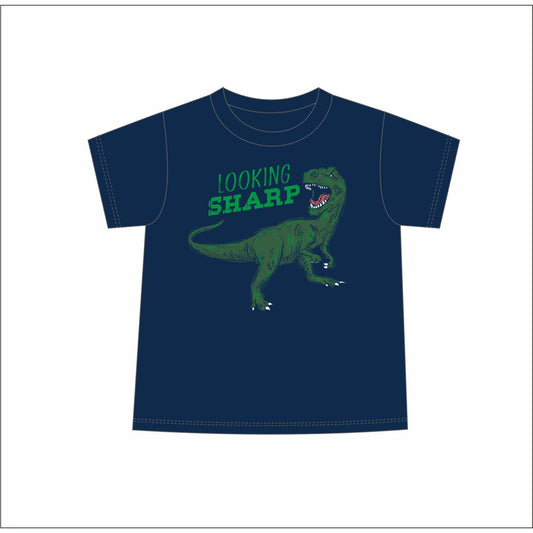 Kids T-Rex Looking Sharp T-Shirt S