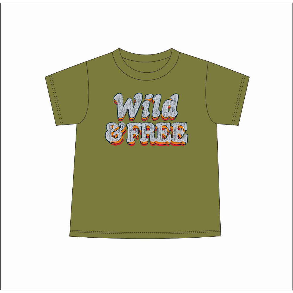 Kids Wild and Free T-Shirt