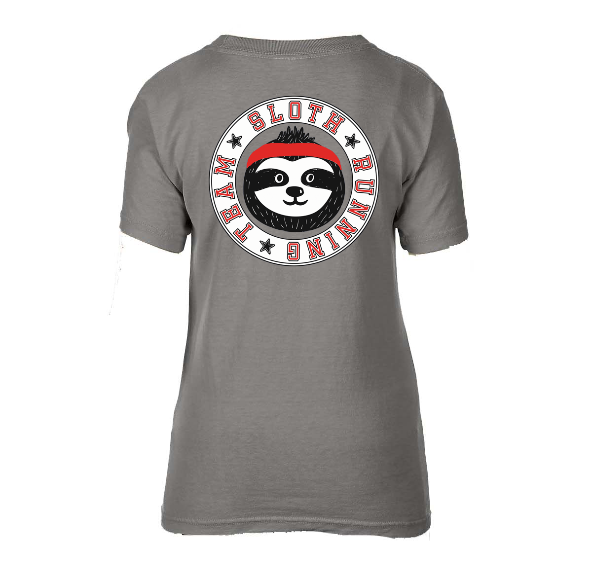 Kids Team Sloth Running T-Shirt