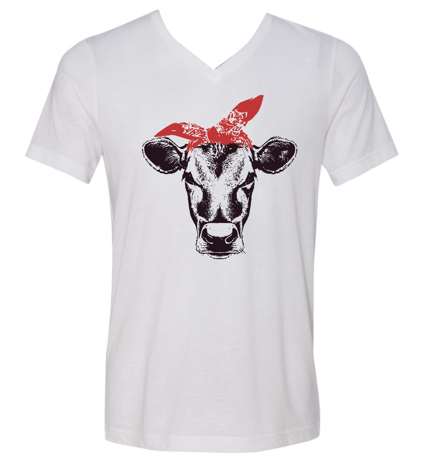 Cow With Bandana T-Shirt